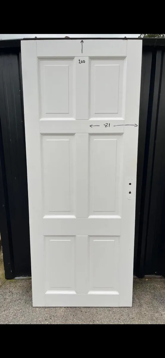 White wooden Doors - Image 2