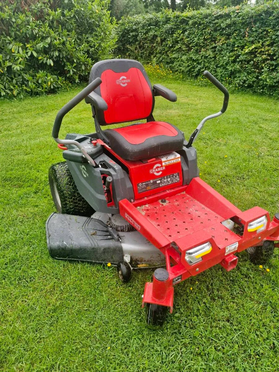 Cramer Electric ride on Mower DELIVERY AVAILABLE - Image 1