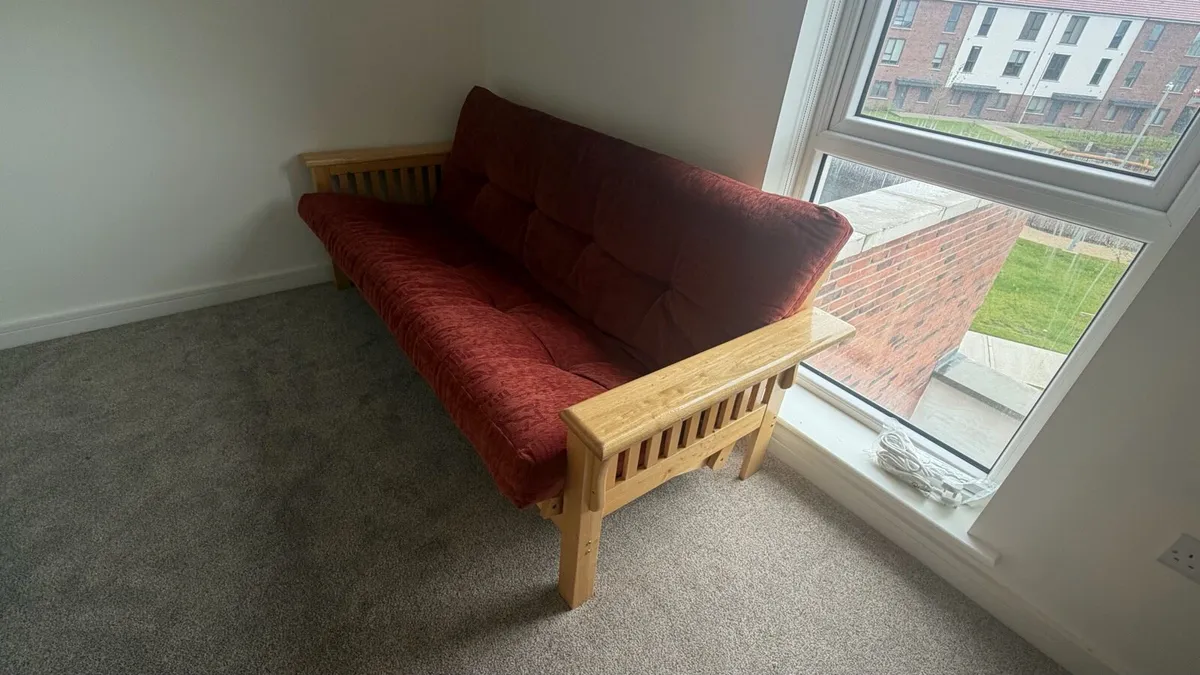 Free Wooden Futon - Image 1