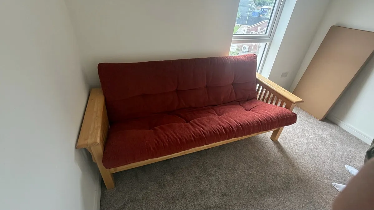 Free Wooden Futon - Image 3