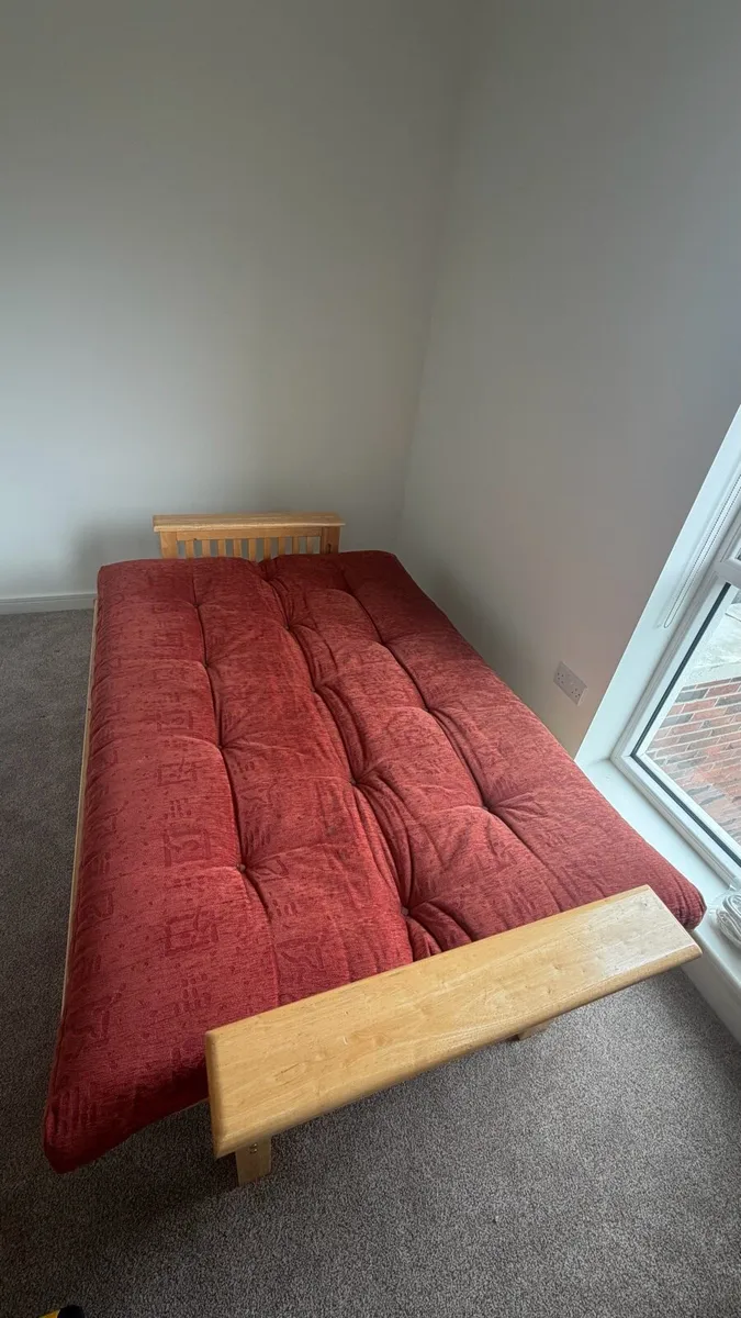 Free Wooden Futon - Image 4
