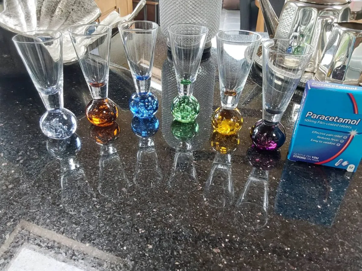 Mid Century Shot Glasses - Image 2