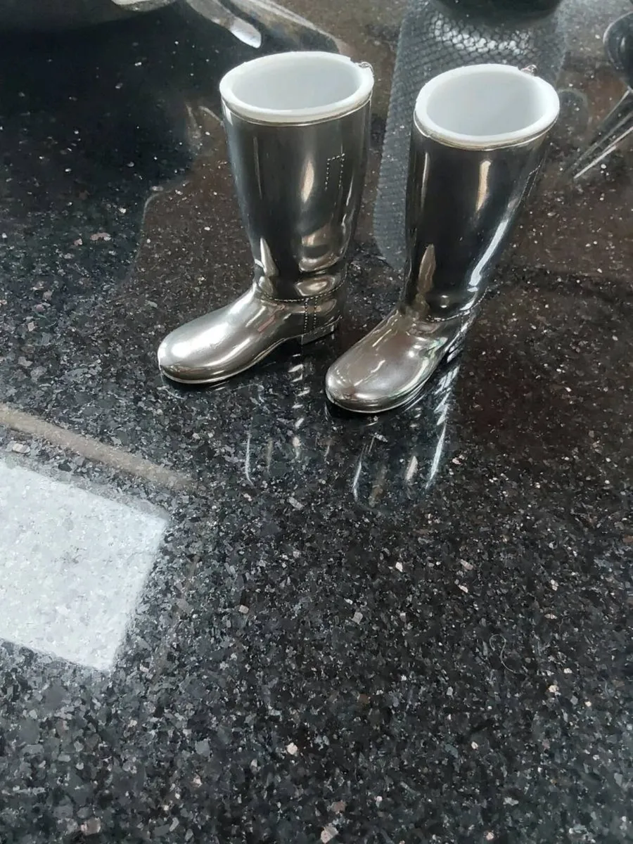 Vintage Silver Plated Shot Measures for - Image 1