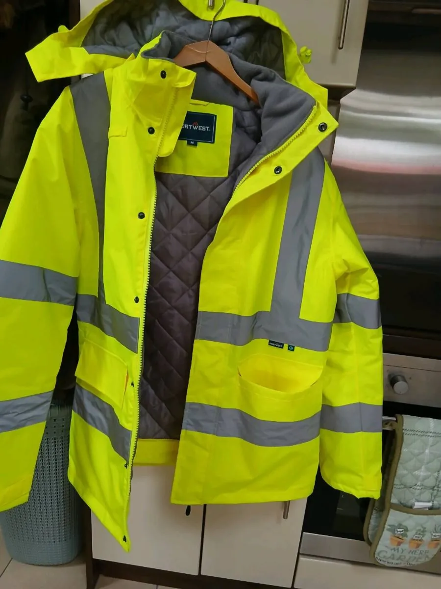 PORTWEST WORK JACKET WITH HOOD