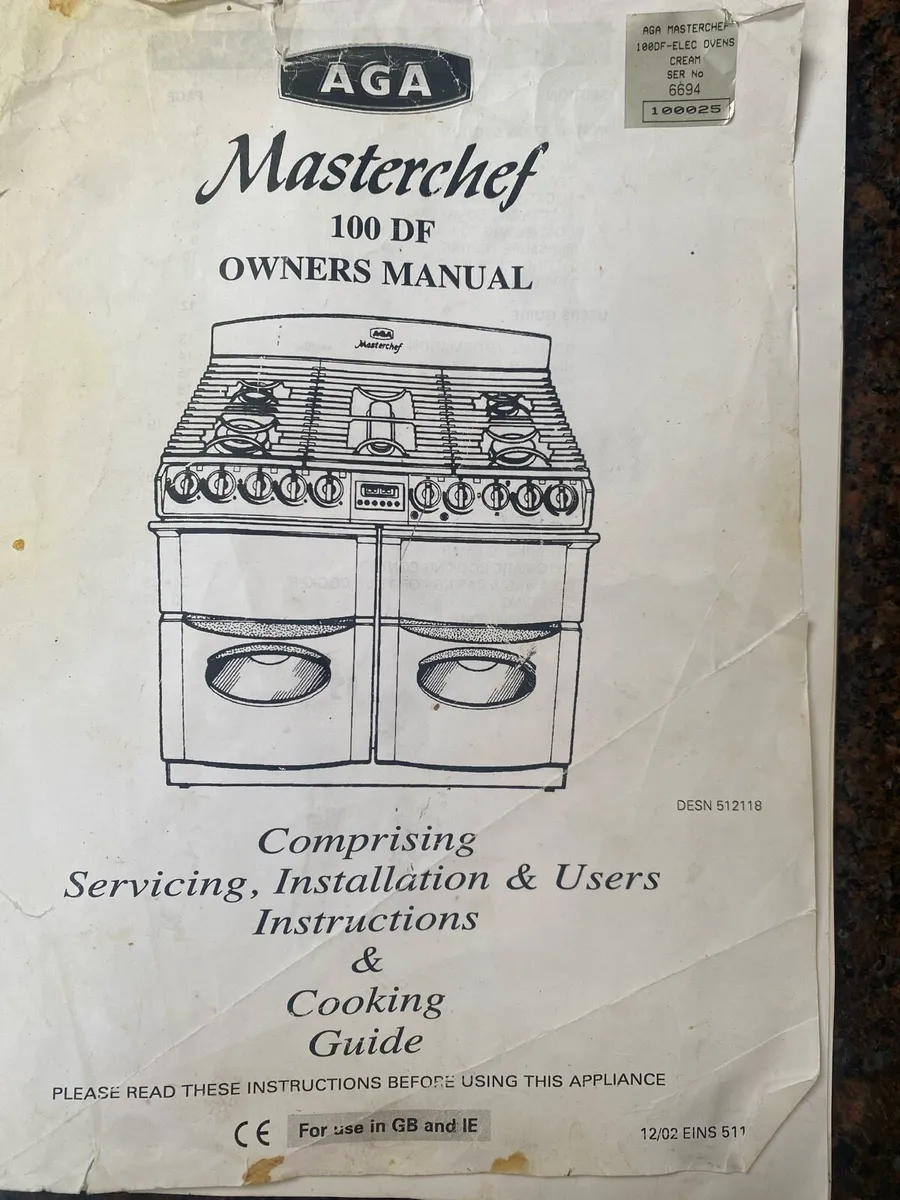 Aga dual fuel Masterchef range cooker - Image 3