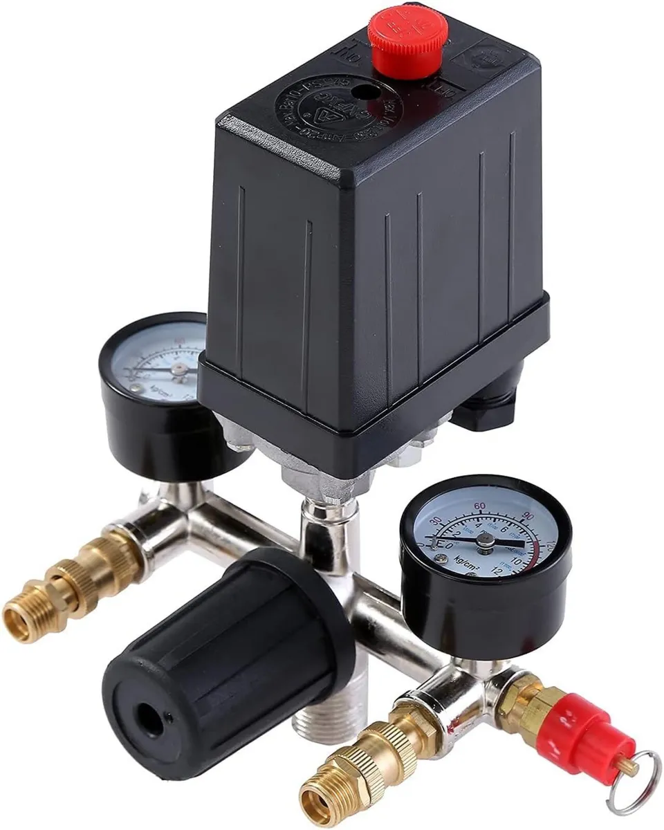 Air Compressor Pressure Control Switch with Valve
