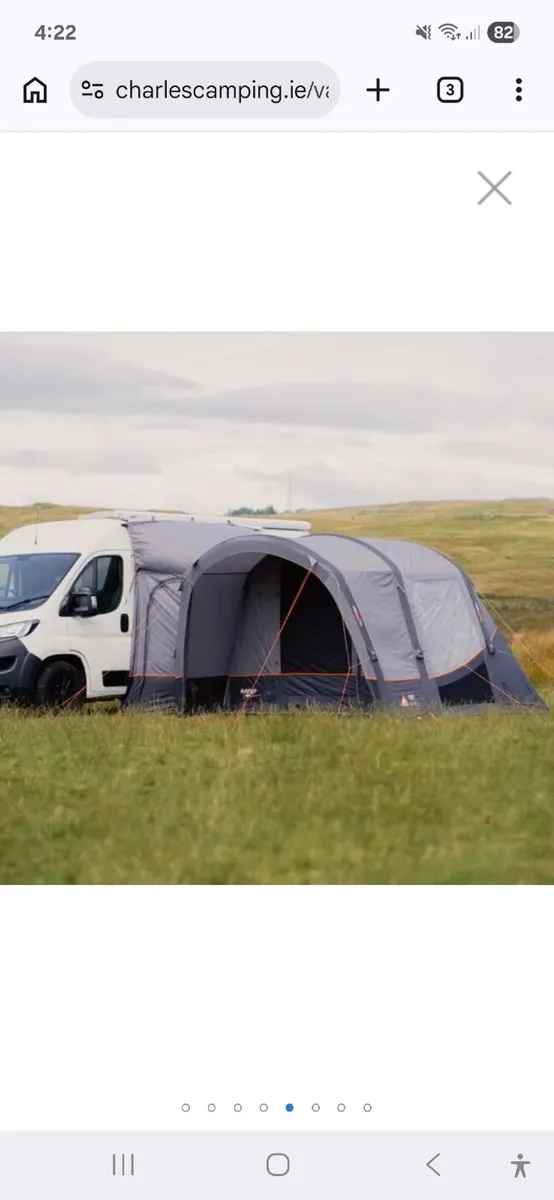 Vango galli flatable awning tent - Image 1