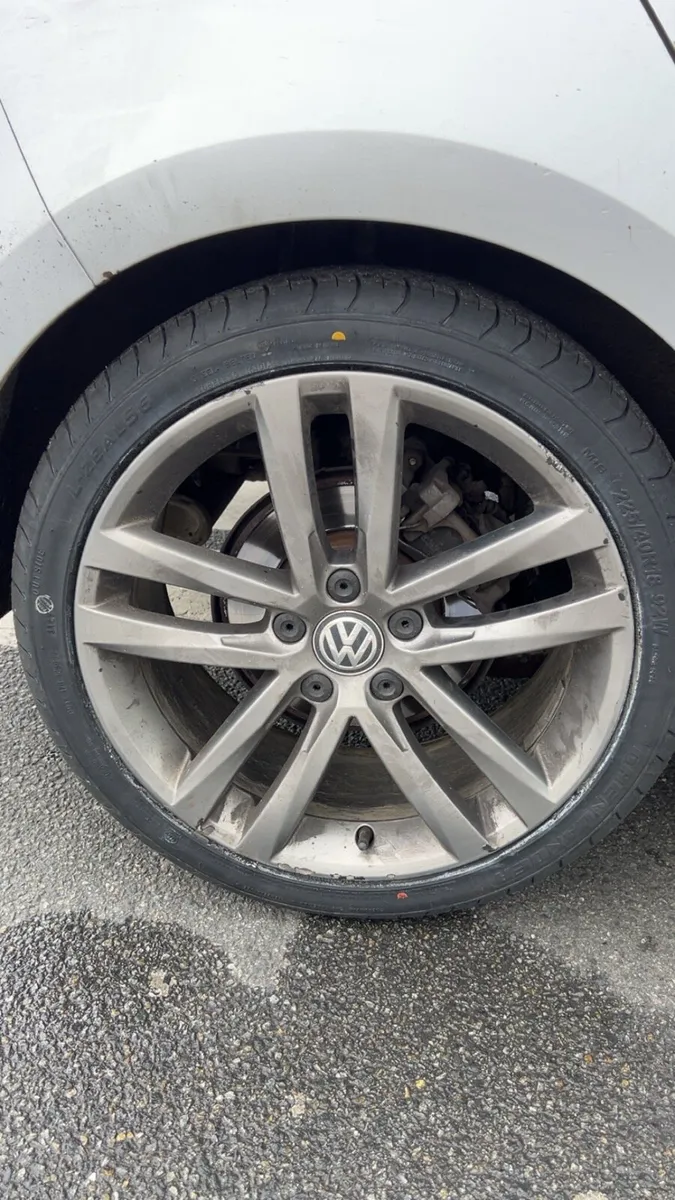 VW Golf mark 7 alloys - Image 2