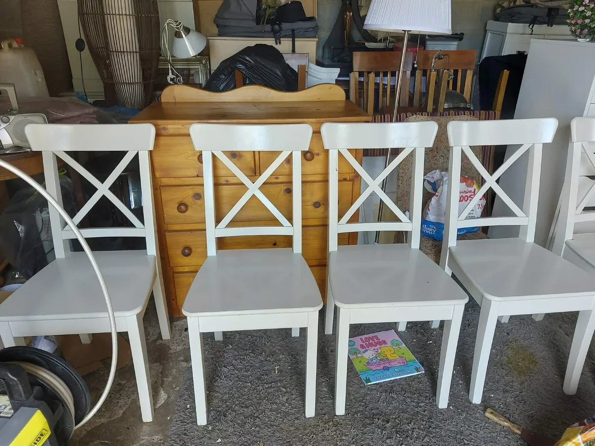6 ikea chairs