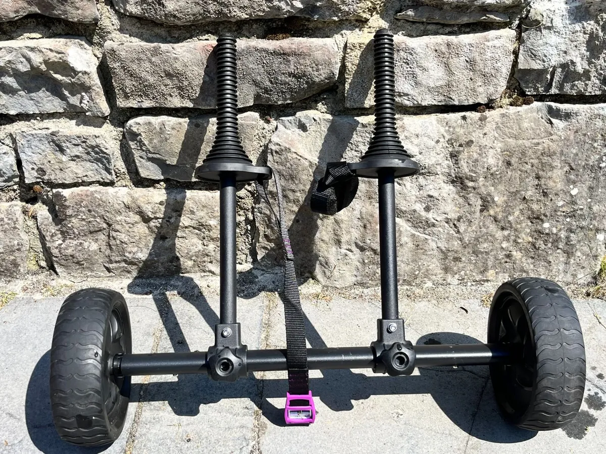 2x Kayak Trolleys / Carriers (Fits Scupper Holes) - Image 1