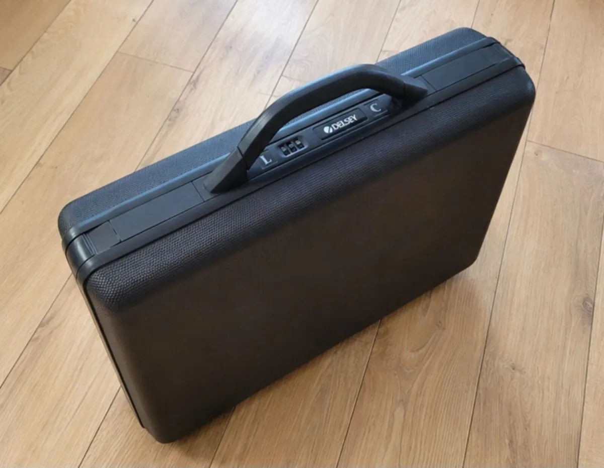 Chess Table. CD Cabinet. Briefcase - Image 4