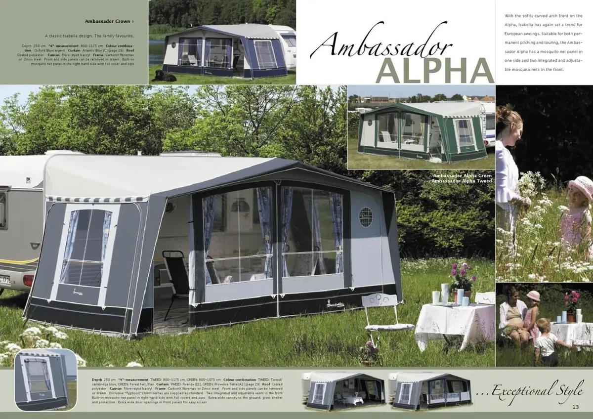 Isabella ambassador alpha awning new - Image 4