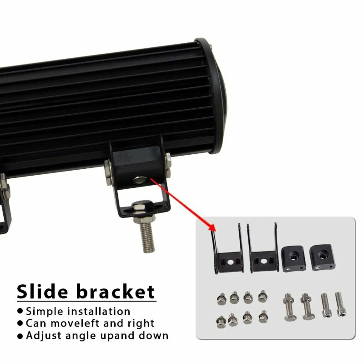 22" Lightbar Tractor Camper Van Truck Digger - Image 4