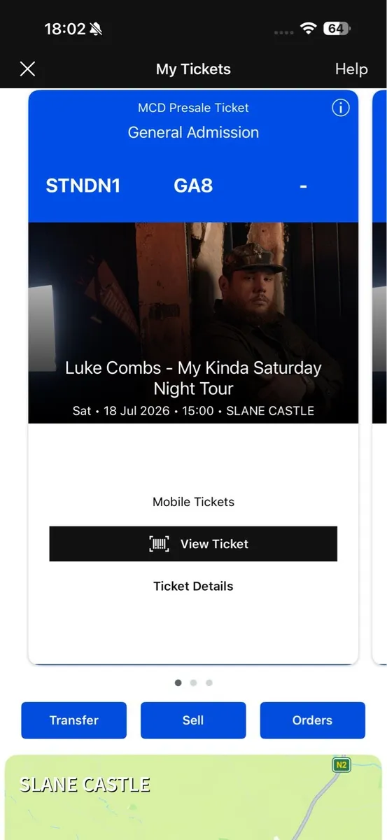 X3 Luke Combs Tickets - Image 2