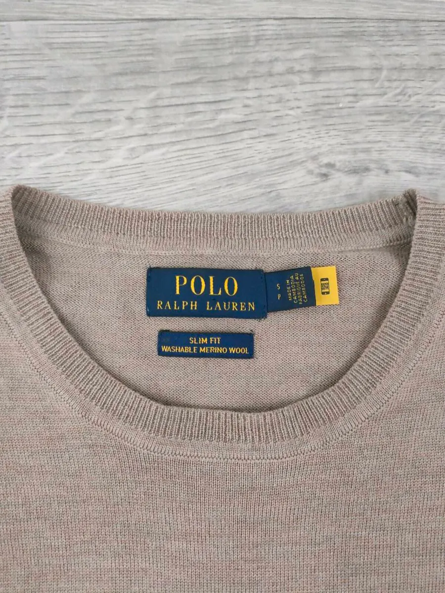 Polo Ralph Lauren Merino Wool Jumper Mens Small - Image 4