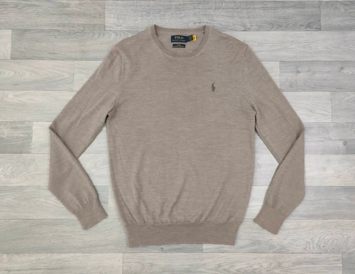 Polo Ralph Lauren Merino Wool Jumper Mens Small - Image 1