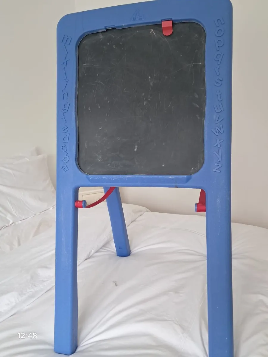 🎨 Children's Double-Sided Easel / Blackboard & Wh - Image 2