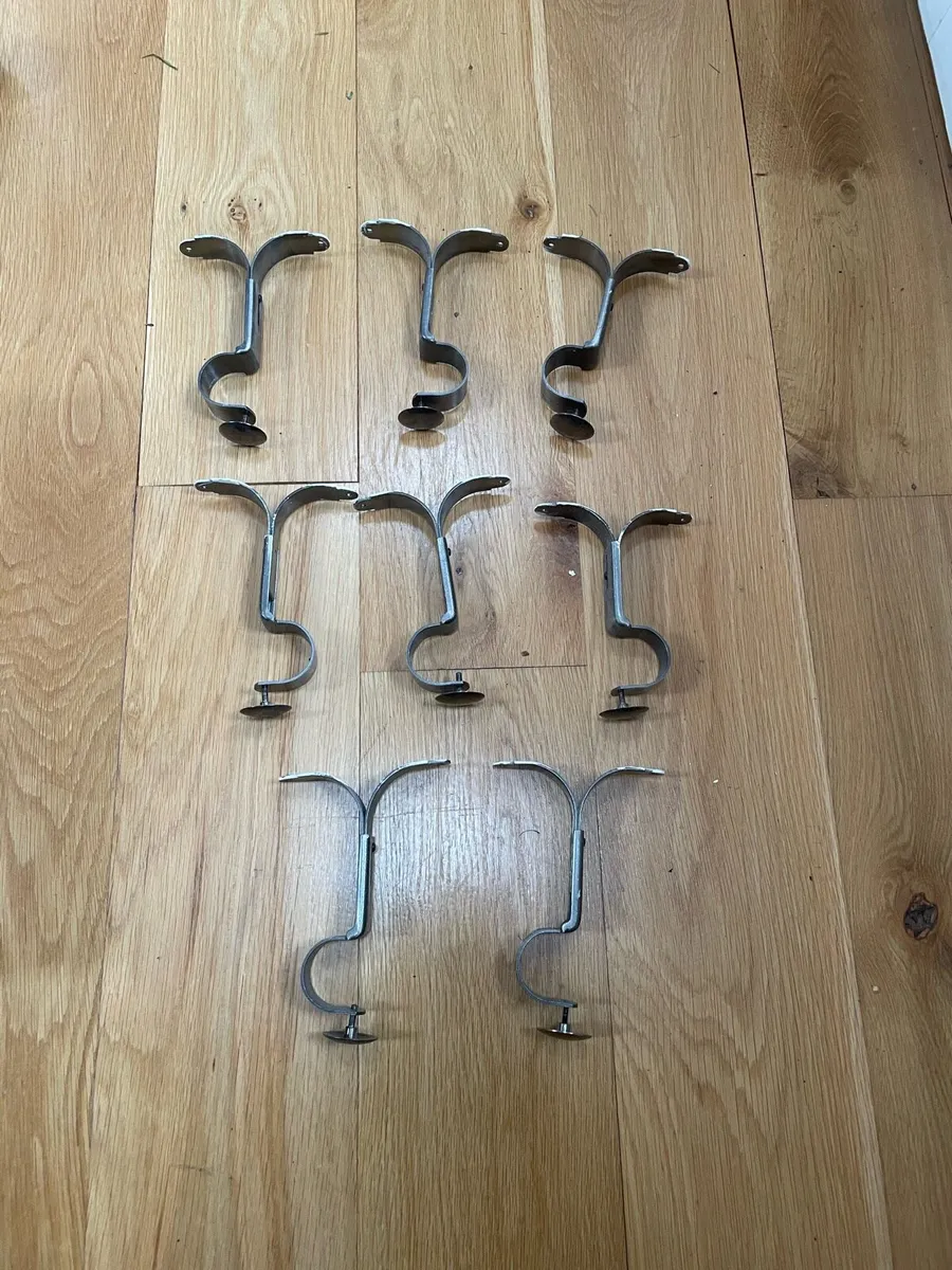 Heavy duty stainless steal curtain poles - Image 4