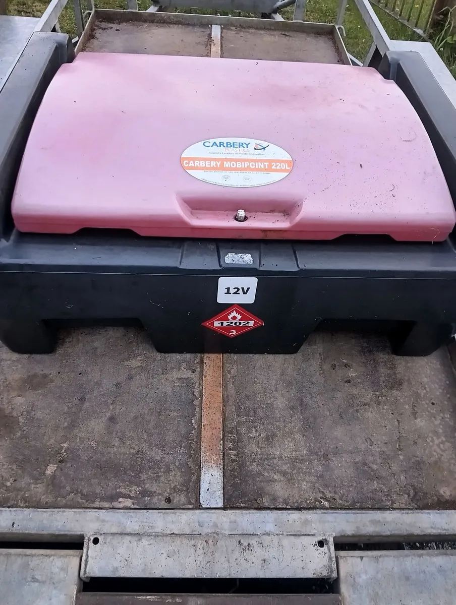 Mobile fuel tank- Carbery Mobi point 220L - Image 3