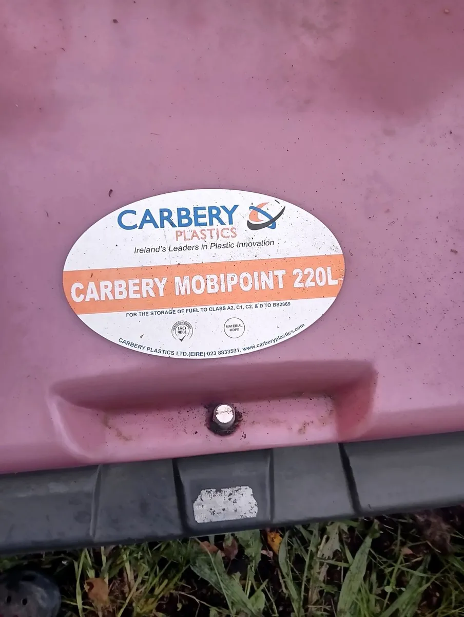 Mobile fuel tank- Carbery Mobi point 220L - Image 4