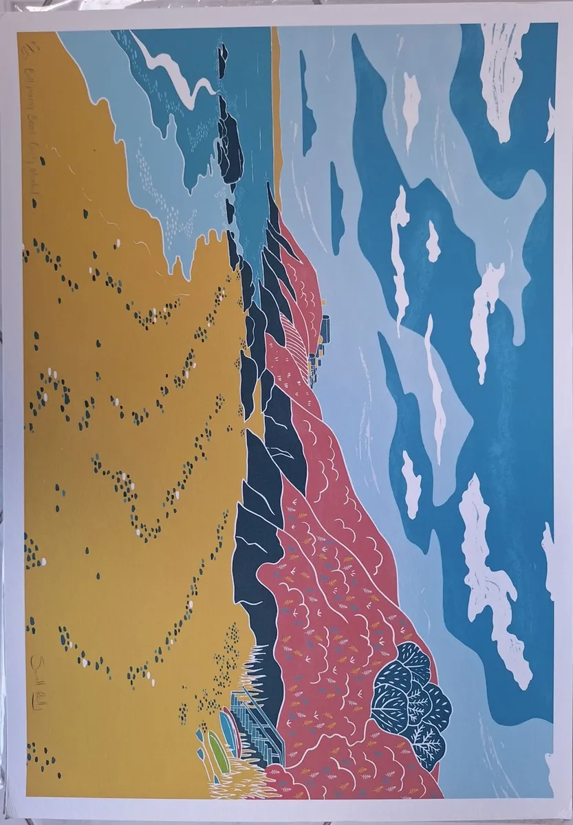 Ballymoney Beach Print - Image 1