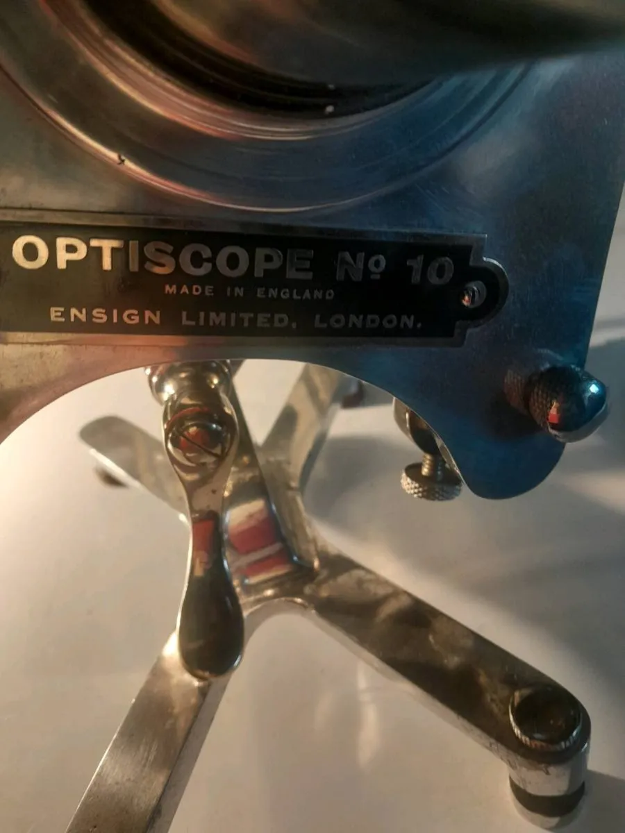 Vintage optiscope no 10 magic lantern - Image 3
