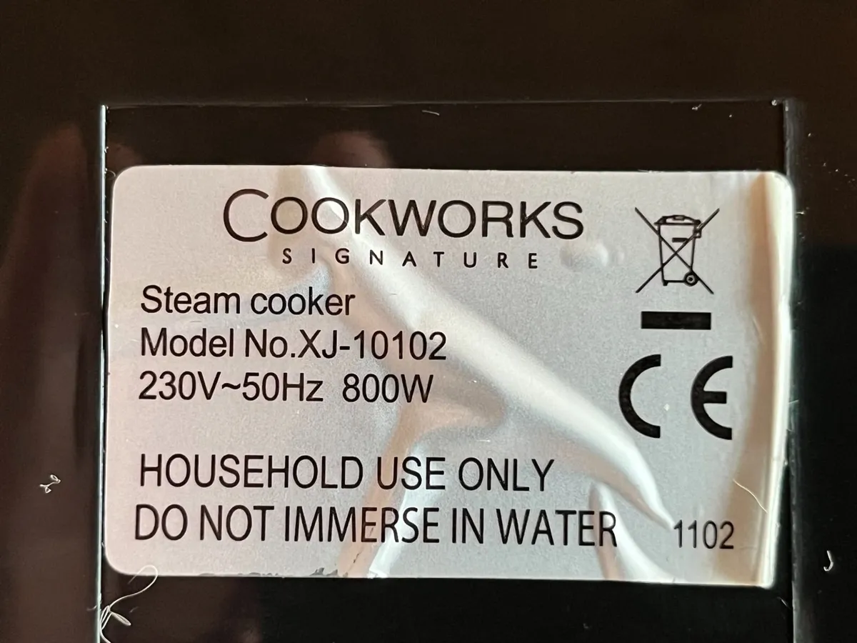 Cookworks 3-Tier Electric Food Steamer - Image 4