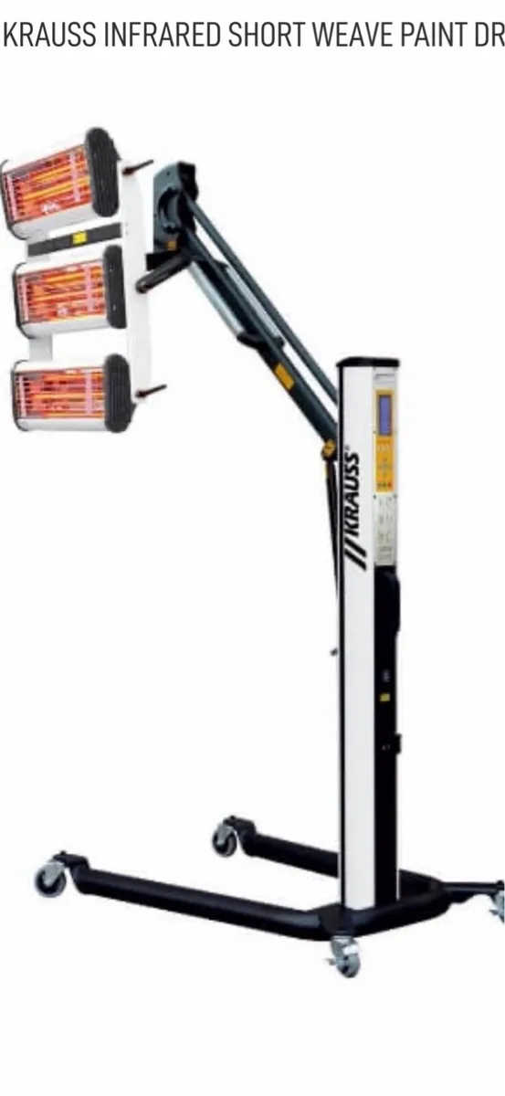 Krauss infrared short weave paint dryer , ceramic - Image 1