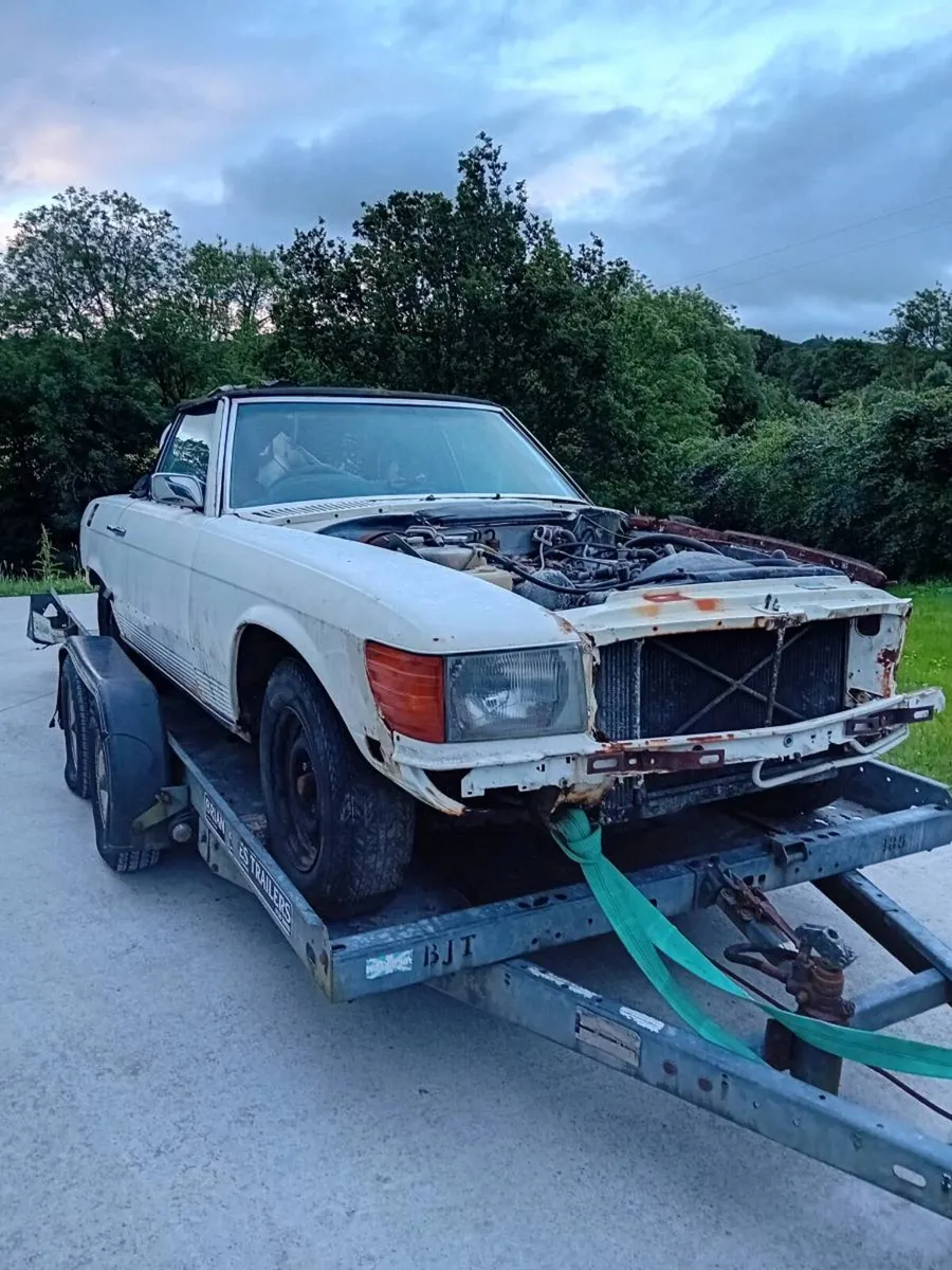 LOOK mercedes 350sl 1973 R107 only 600 euros - Image 2