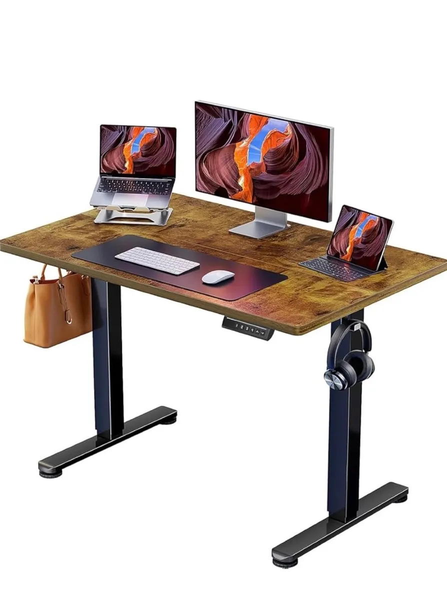 Shape Rectangular Desk design Computer Desk, Stand - Image 1