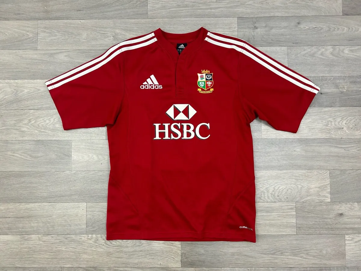 Vintage 2009 Adidas British & Irish Lions Jersey - Image 1