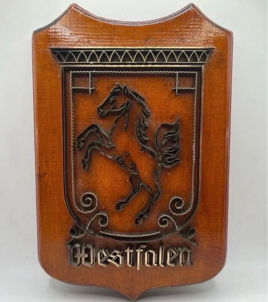 Vintage wall plaque