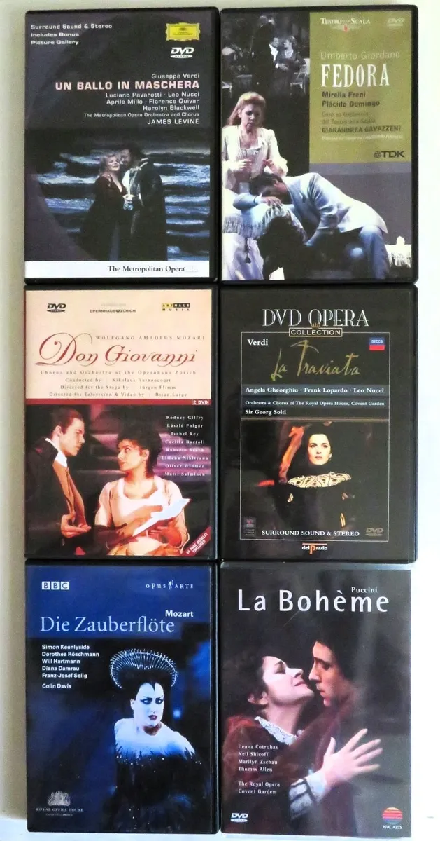 Opera DVDs - FREE - Image 3