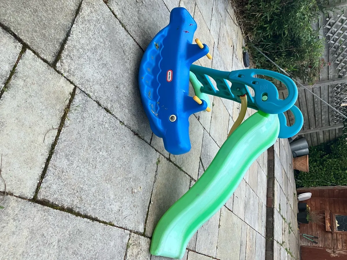 Children’s Slide ,outdoor rocking horse - Image 1