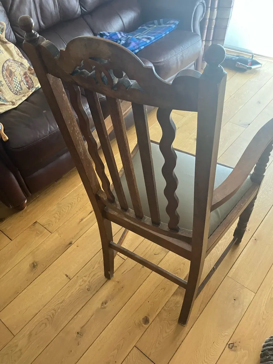 Hardwood Carver Chair - Image 4