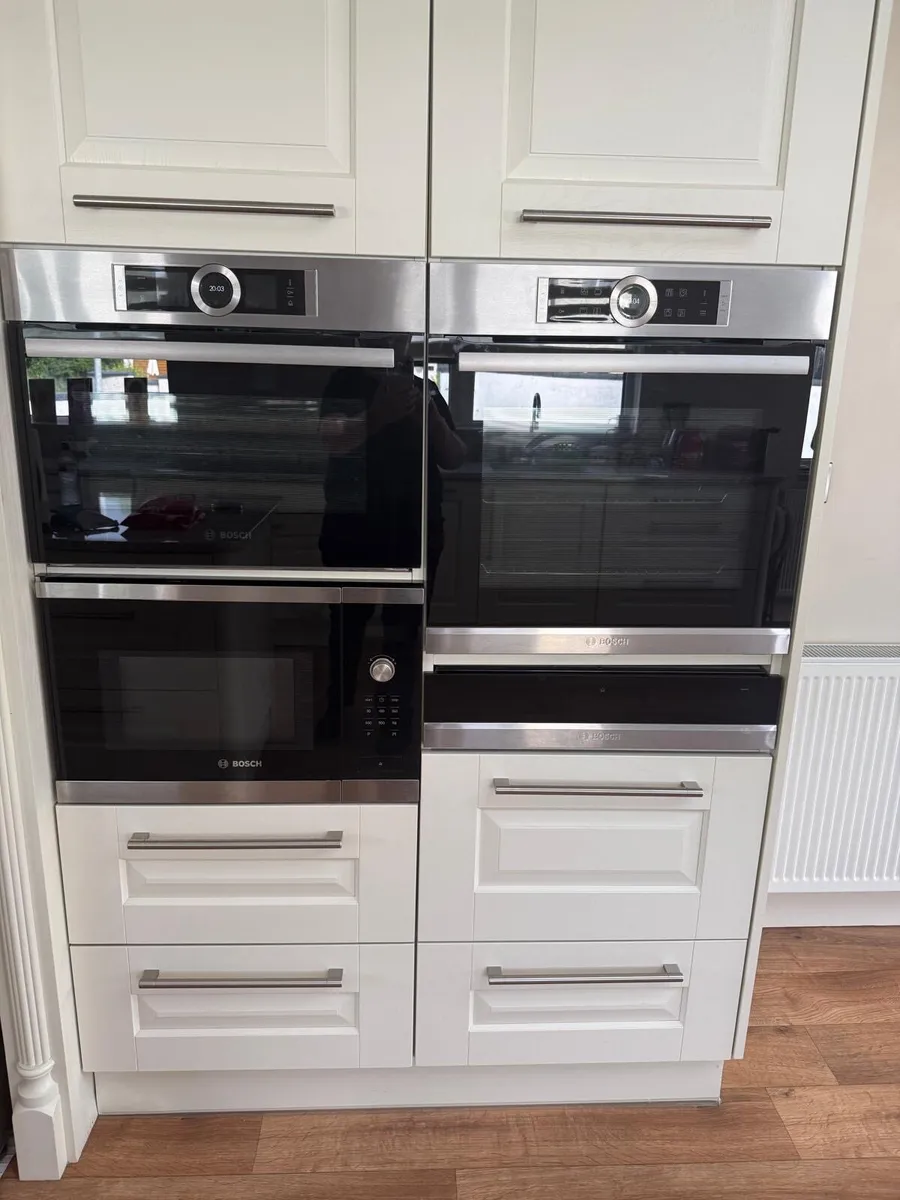 Bosch built-in kitchen appliance set