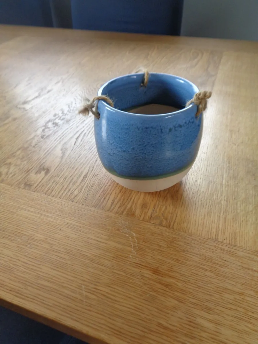 Ceramic Hanging Plant Holder for Sale - Image 4