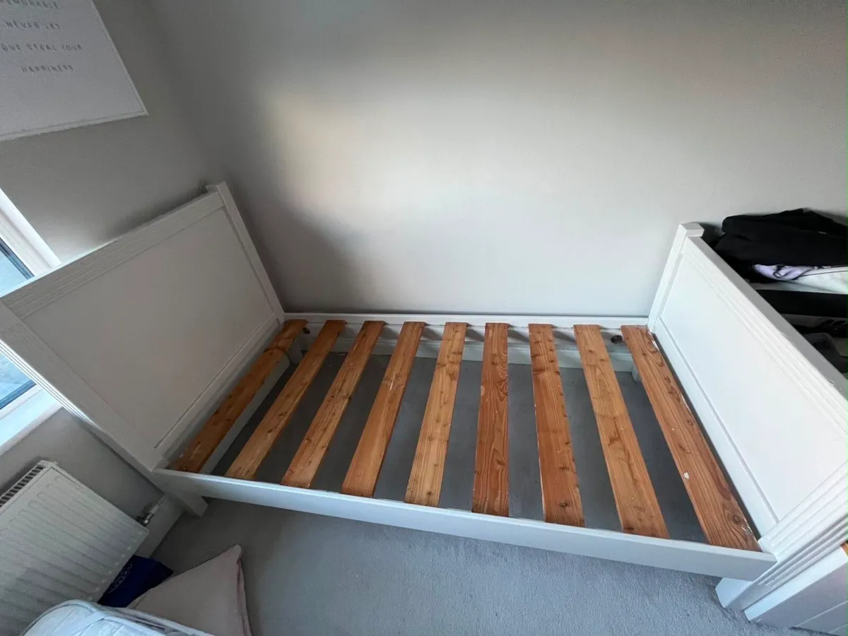 Single Bed Frame Hand Made - Image 2
