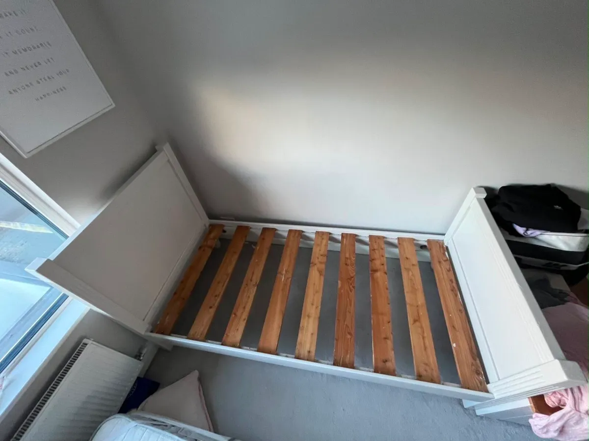 Single Bed Frame Hand Made - Image 3