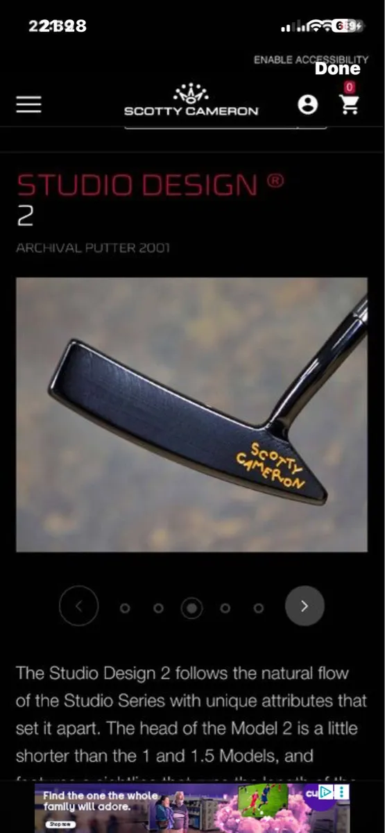 Scotty Cameron Studio Design Putter - Image 2