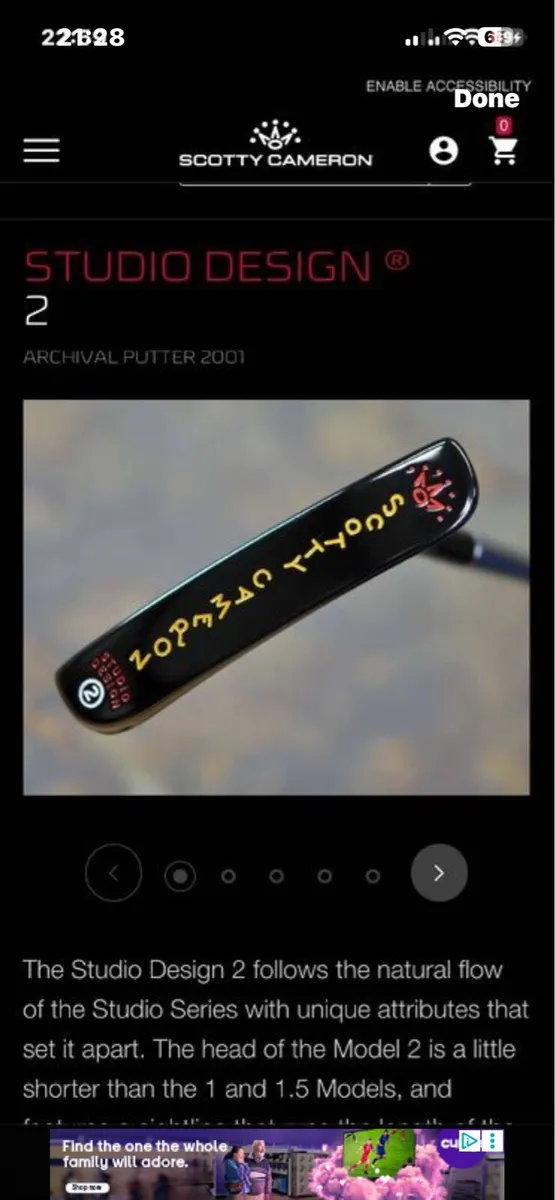 Scotty Cameron Studio Design Putter - Image 3