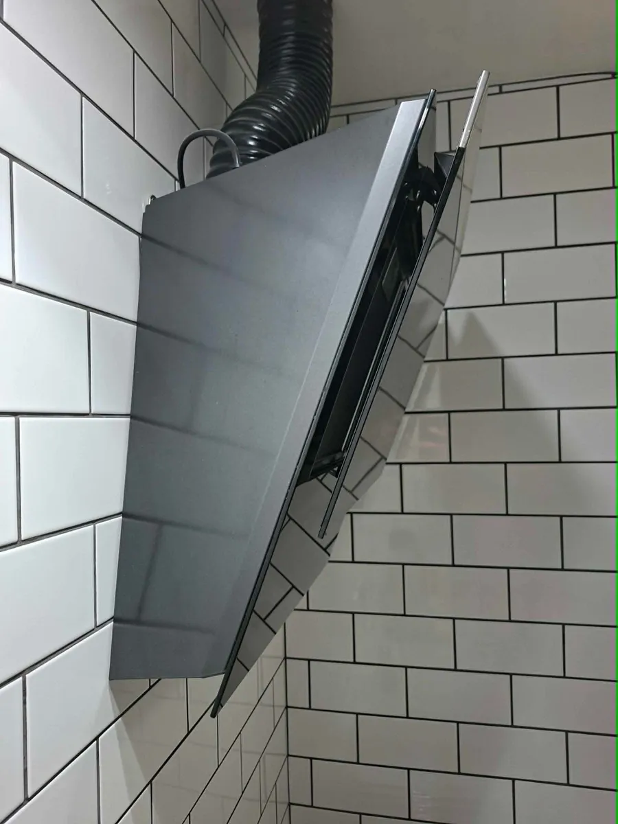 Nordmende 55cm Glass with SS frontal Angled hood - Image 2