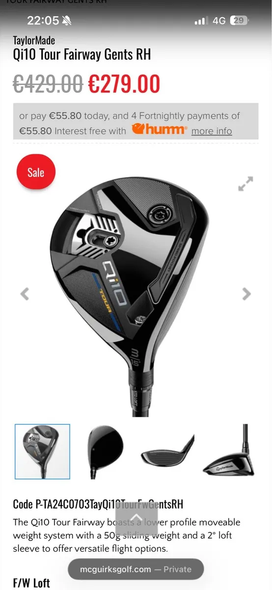 Taylormade 3 wood heads qi10 + qi35 - Image 4