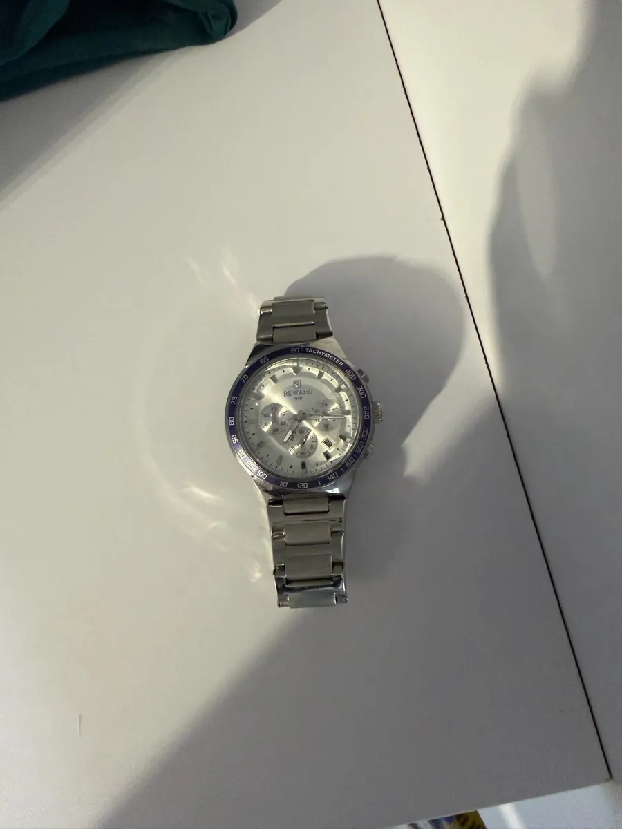 silver watch - Image 3