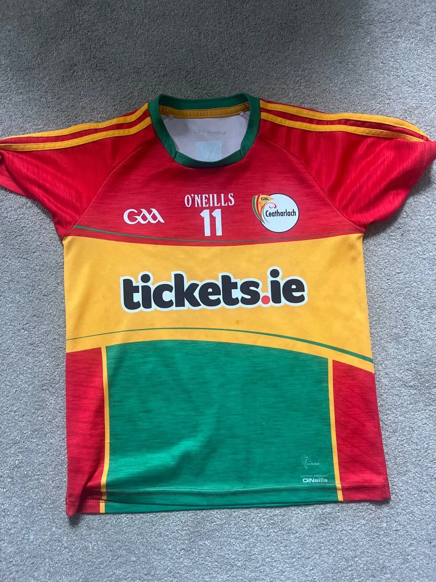 Carlow Gaa 10-11  3 retro jerseys and tracksuit - Image 3