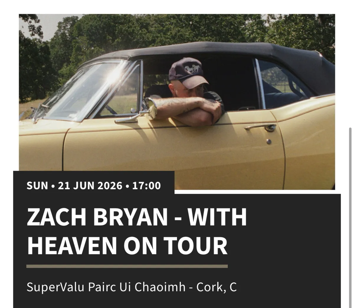 Zach Bryan tickets