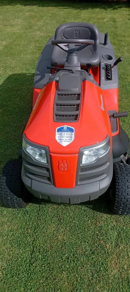 Husqvarna TC138 Ride On Lawnmower - Image 1