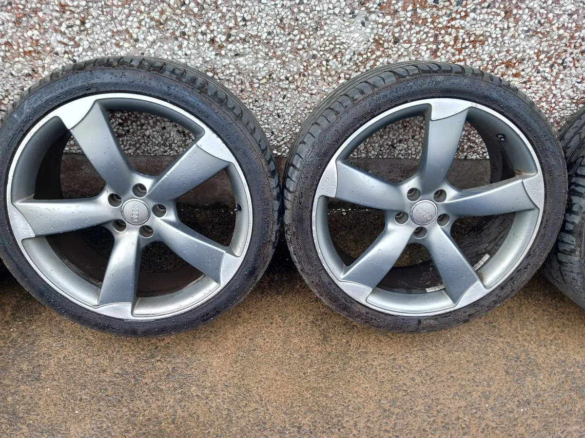 OEM Audi TTRS Alloys 21inch 5x112 - Image 2