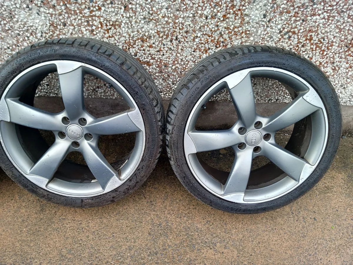 OEM Audi TTRS Alloys 21inch 5x112 - Image 3