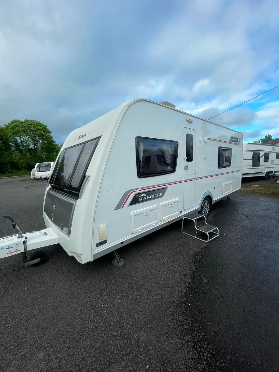 Elddis rambler 4 berth fixed bed end washroom - Image 1